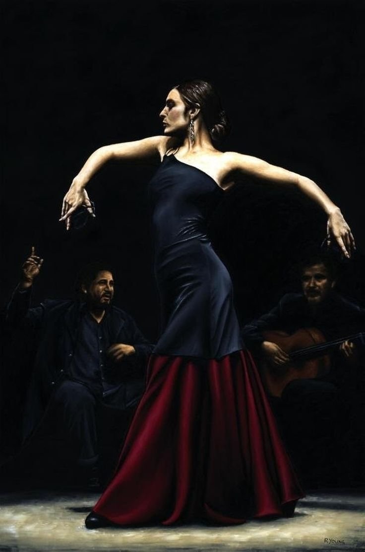 Тангос фламенко танец