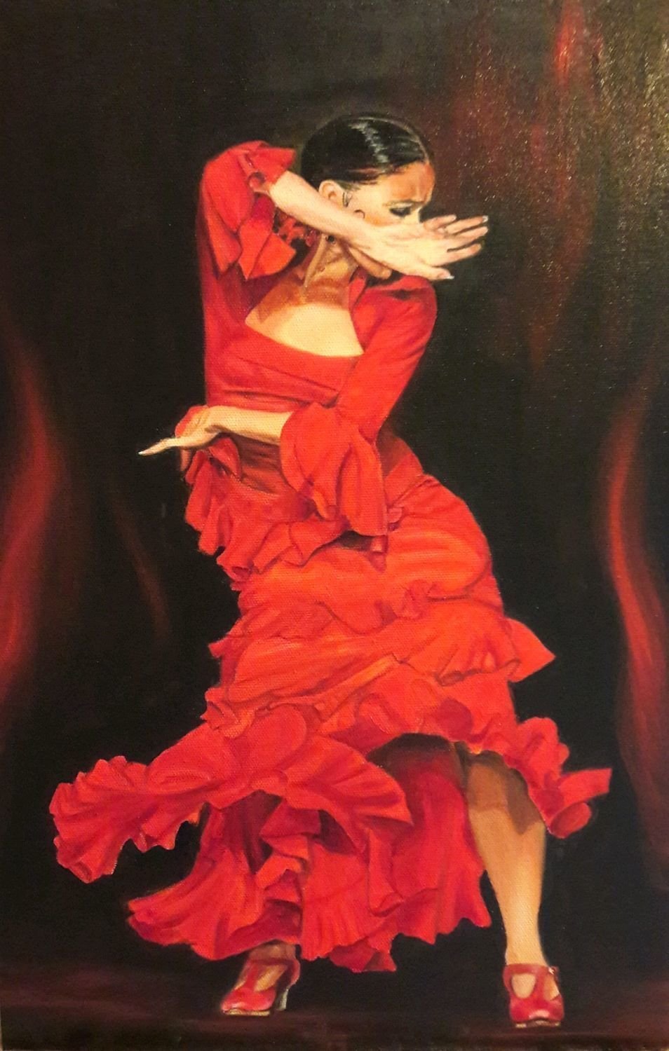 Испанский танец фламенко Кармен