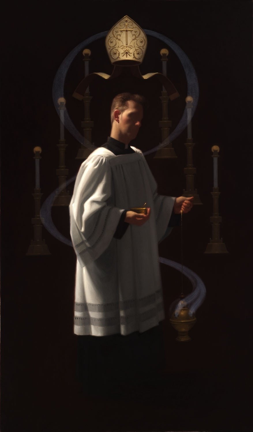 Католический священник арт