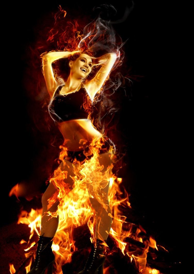 Огненная женщина
