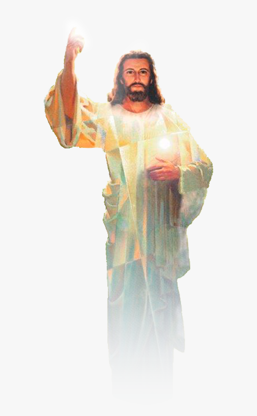 Христос на прозрачном фоне