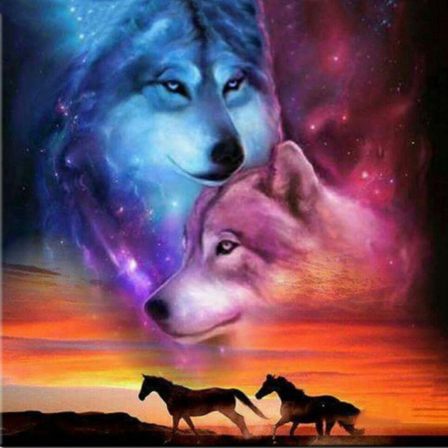 Волк и волчица любовь красивые