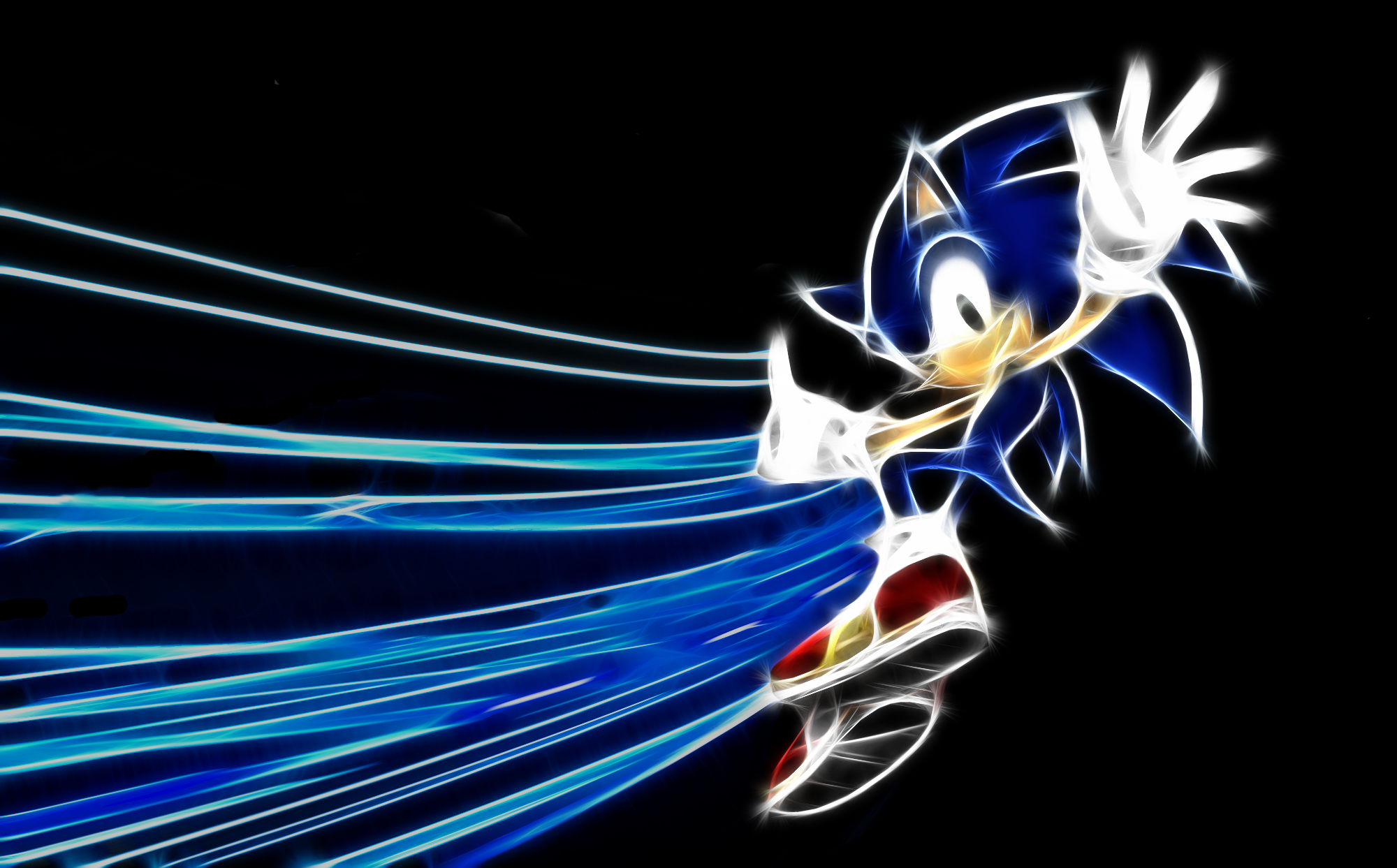 Sonic фон. Супер Соник. Супер Соник арт. Соник синий. Dark Sonic.