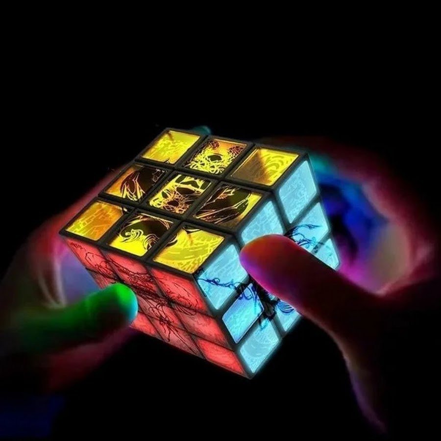 Прозрачный кубик Рубика 3х3х3