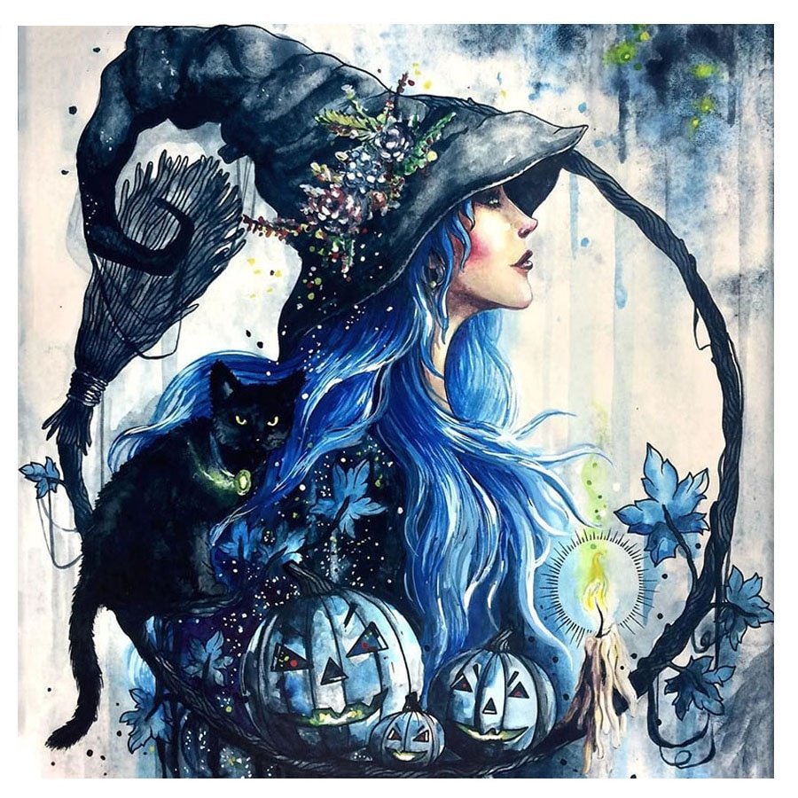Tanya Shatseva ведьма с котом