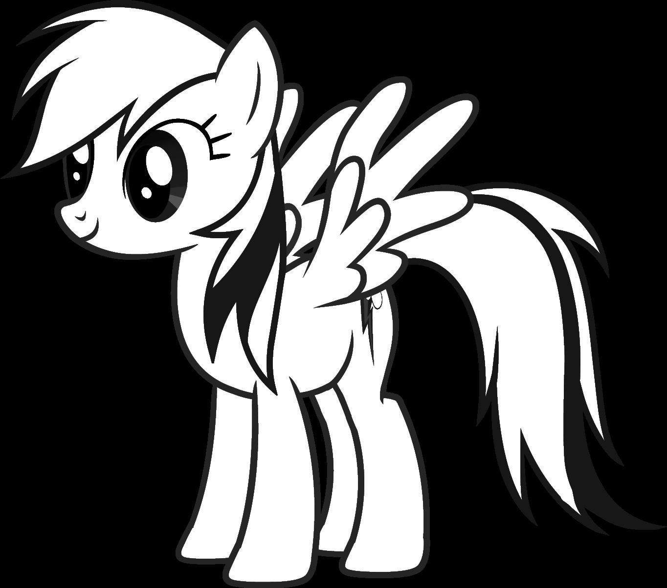 My little Pony раскраска Радуга Дэш. Радуга Дэш черно белая. Трафарет пони. Картинки пони. Pony color