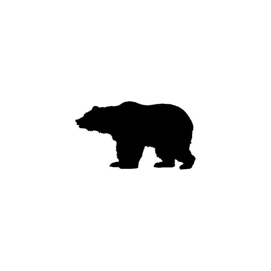 Медведица силуэт