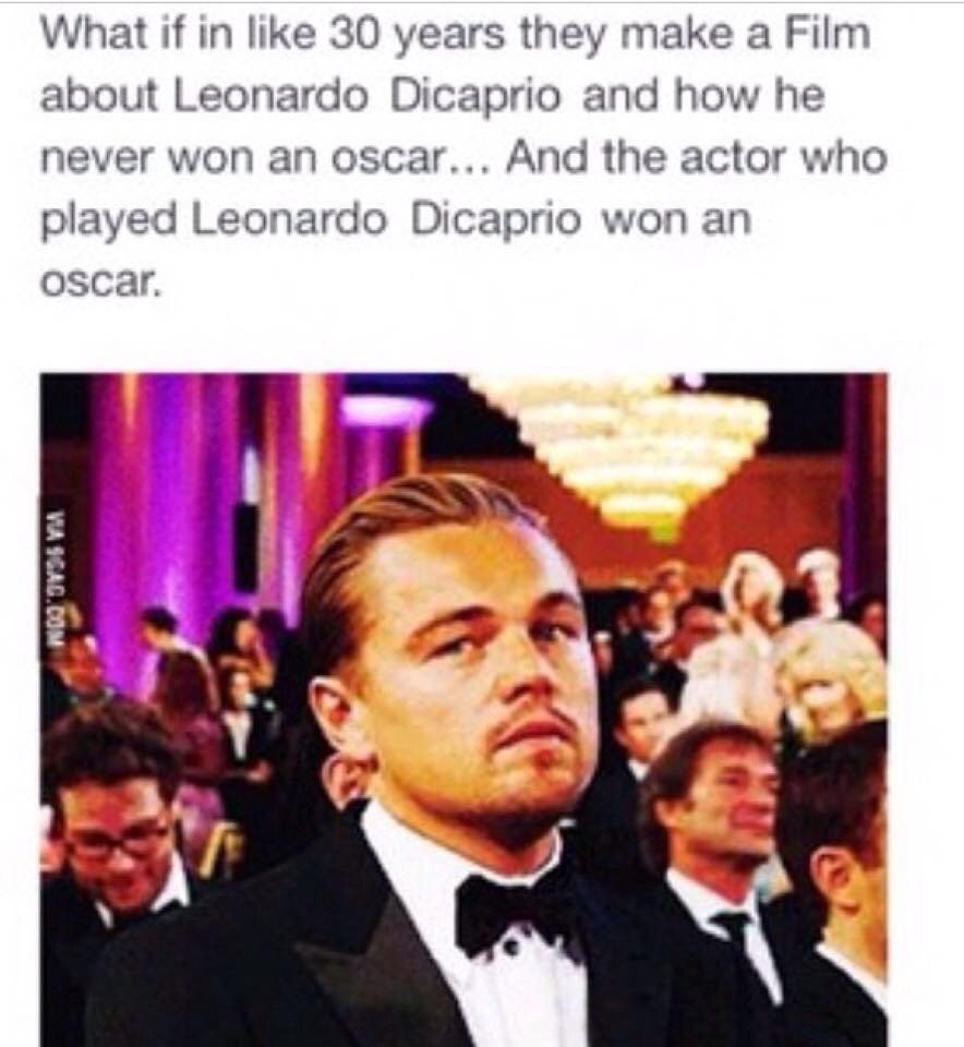 Леонардо ди Каприо и Оскар мемы