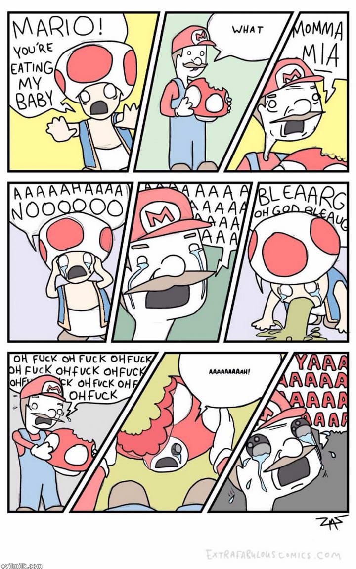 Игра Марио юмор