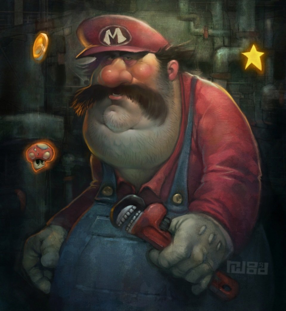 Марио приколы