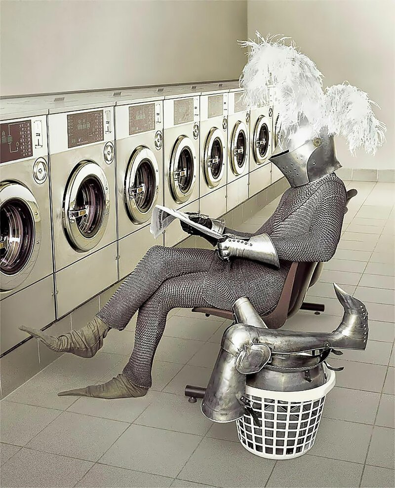Креативная стиральная машина
