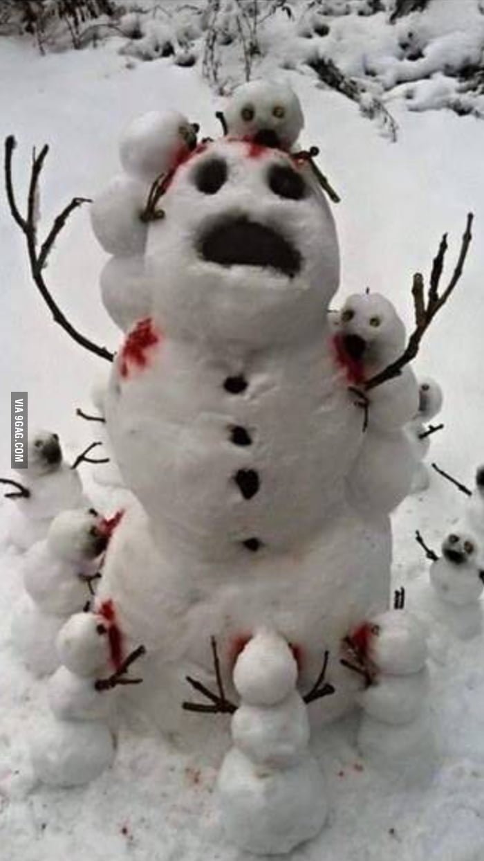 Смешные Снеговики