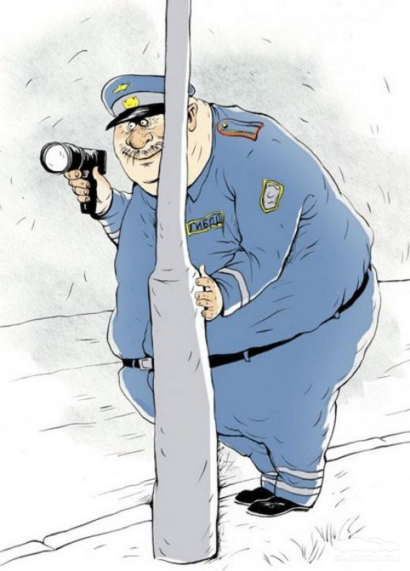 Карикатура ДПС