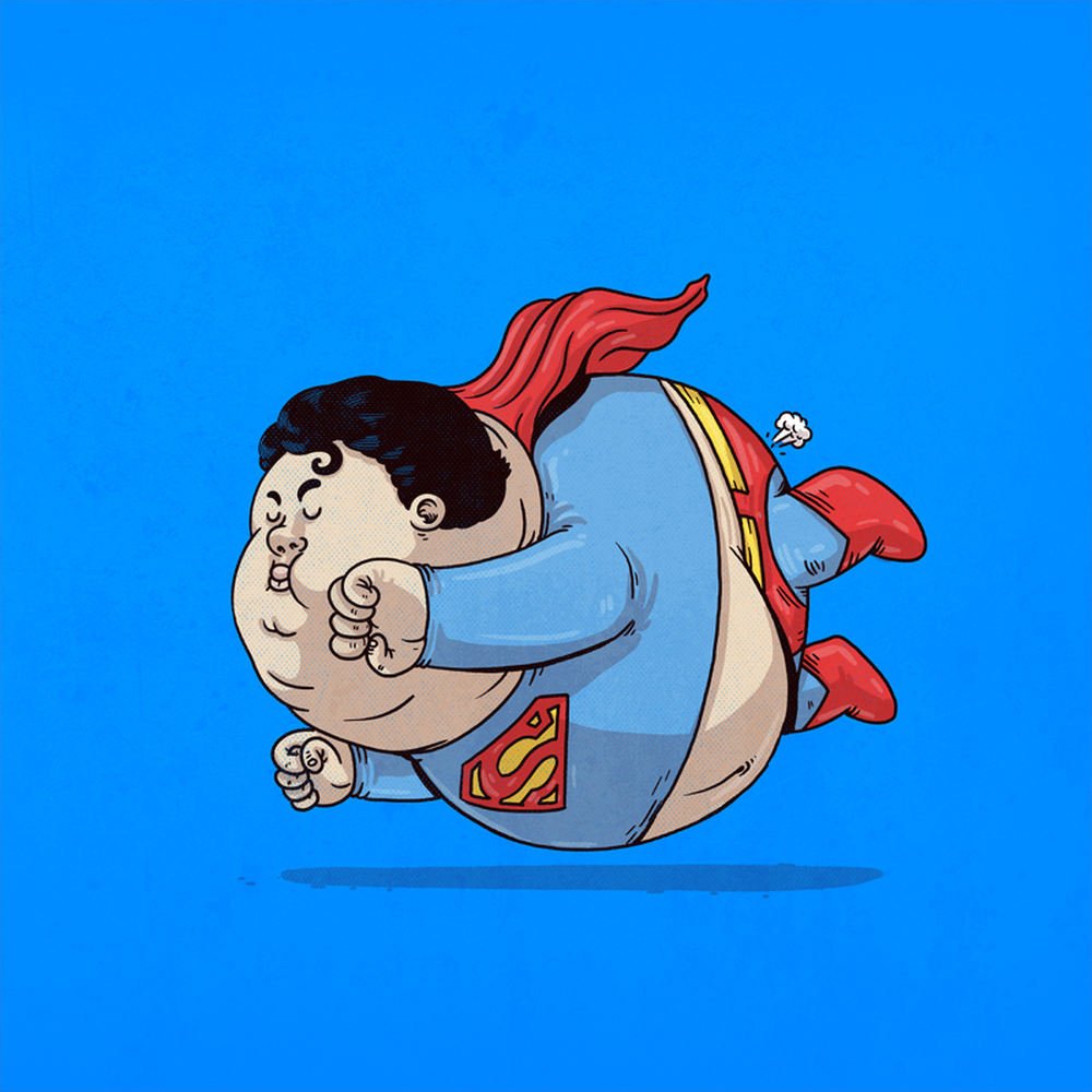 Толстые Супергерои
