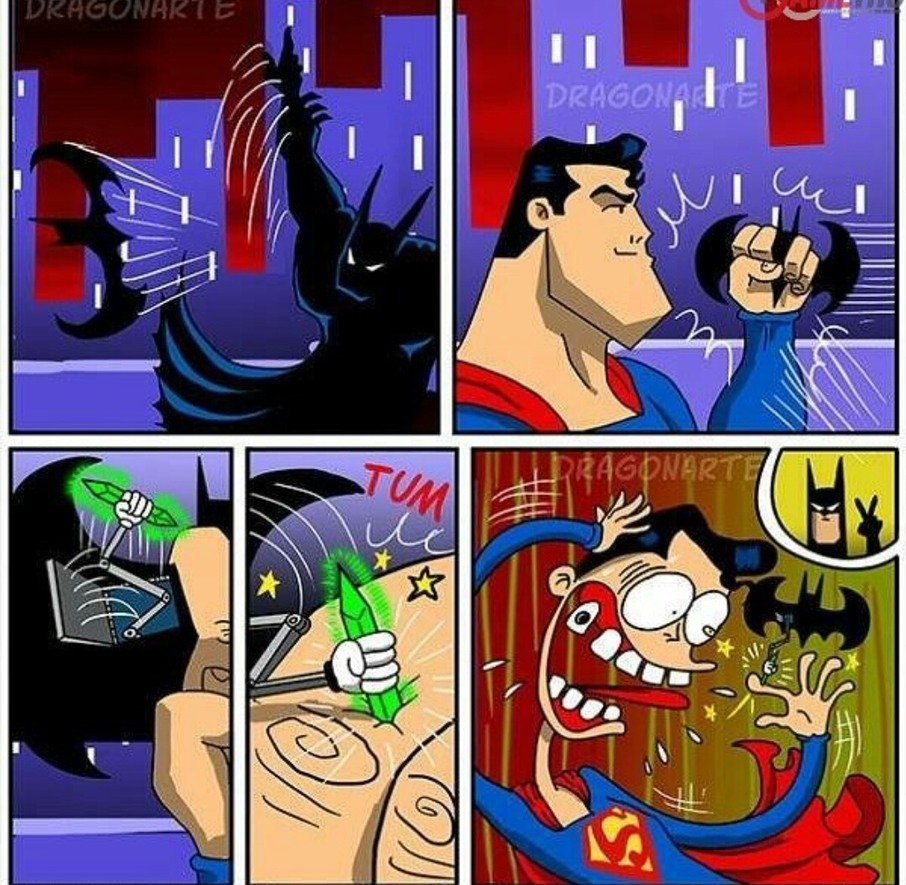 Бэтмен против Супермена мемы