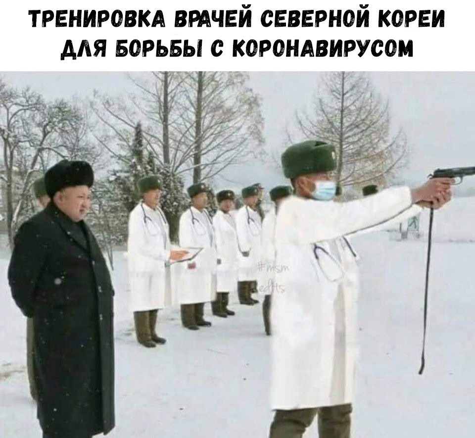 Коронавирус в Северной Корее Мем