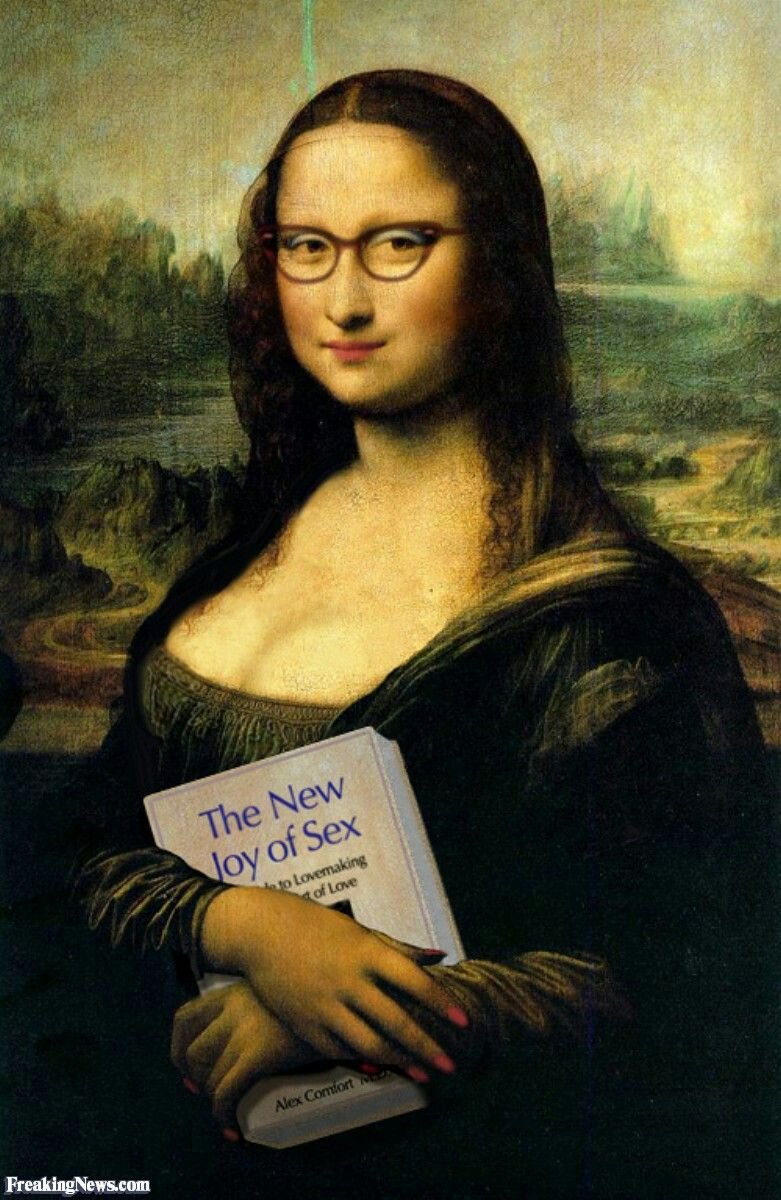 Мона Лиза Джоконда карикатуры