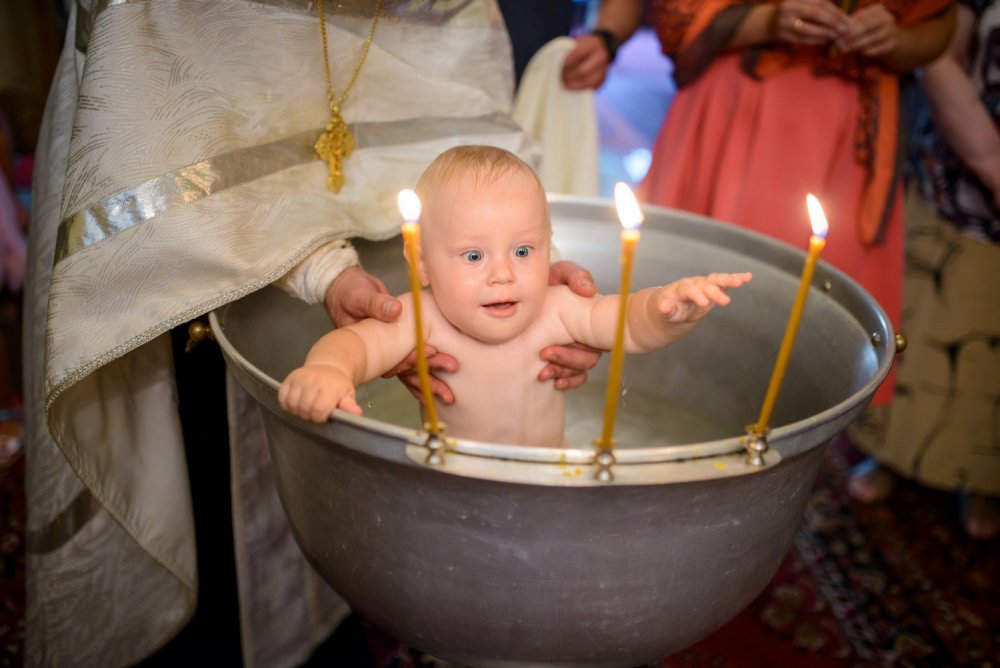 Таинство крещения Иоанн Креститель
