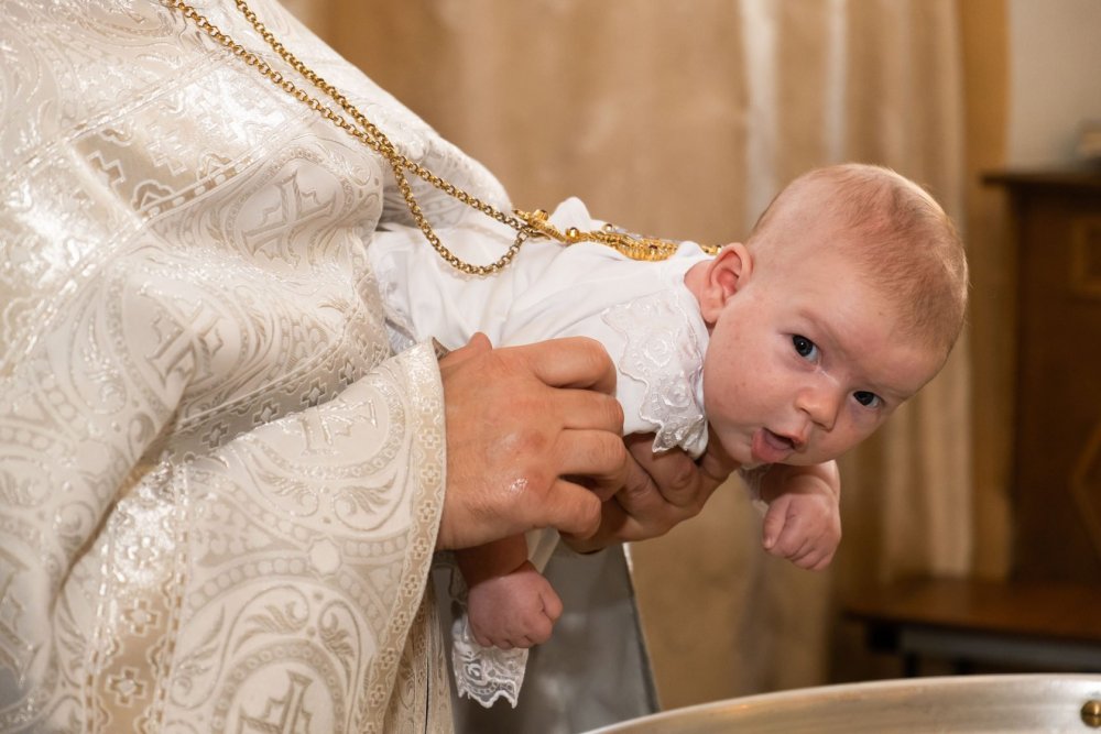 Крещение ребенка в годик