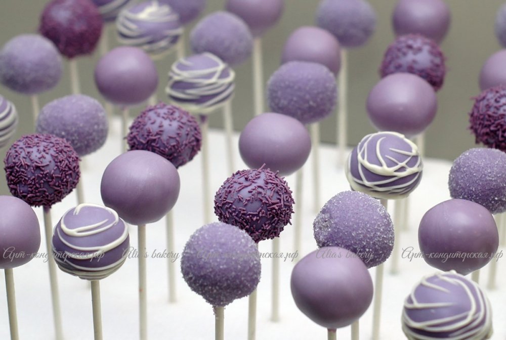 Фиолетовые сладости