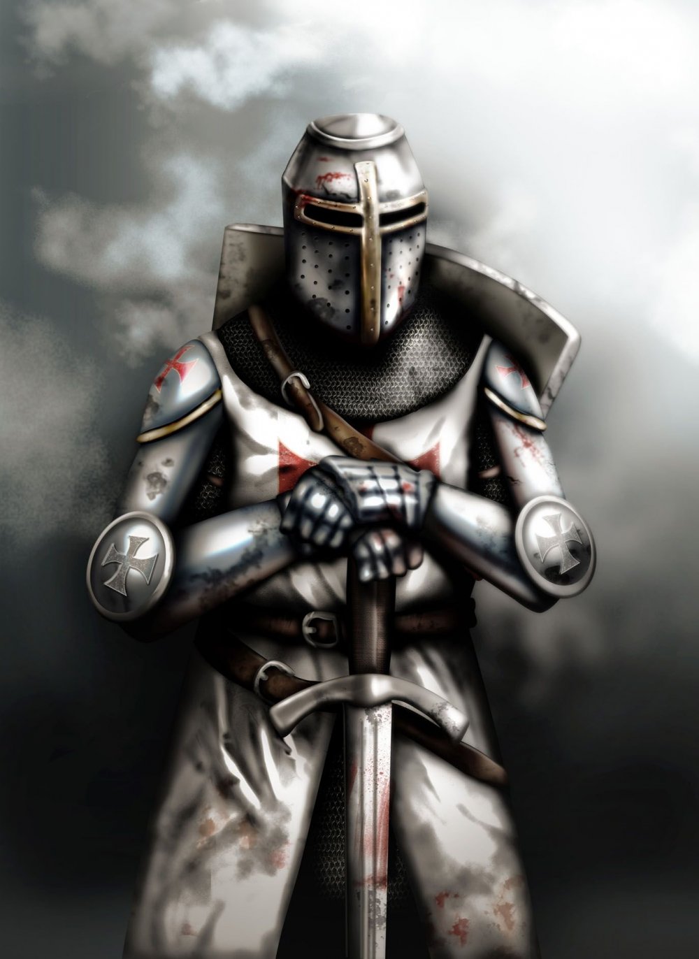 Черный рыцарь Крестоносец