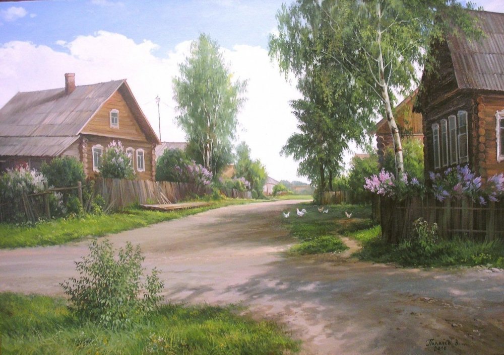 Вячеслав палачев художник картины пейзаж