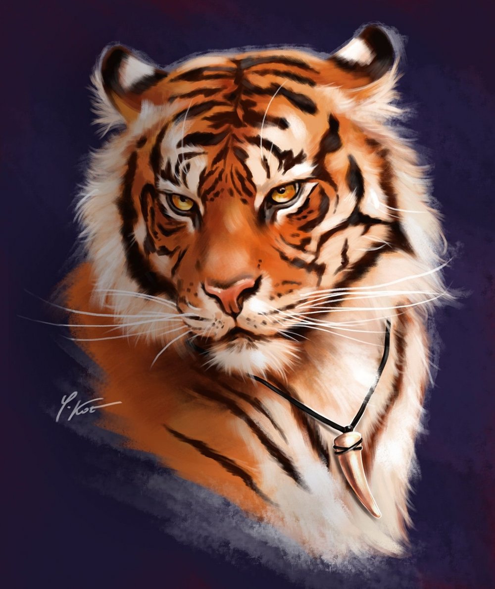 Тигр хипстер