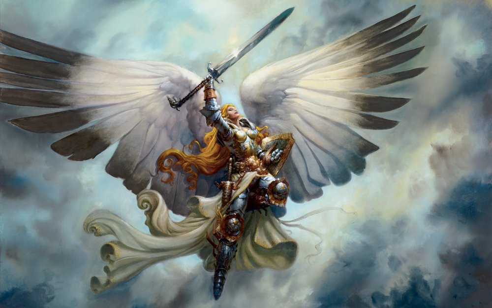 Ангел воин картинки