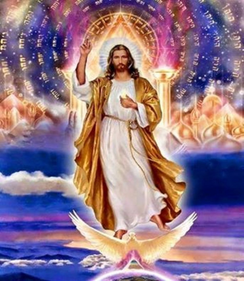 Католическая икона Иисуса Христа Вседержителя