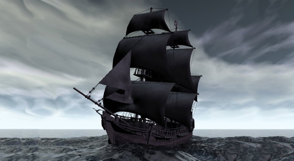 Корабль Генри Моргана черная Жемчужина