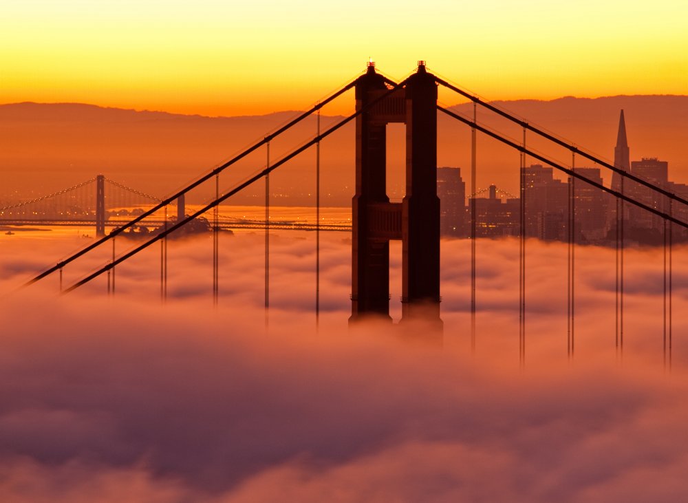 Вантовый мост Сан Франциско
