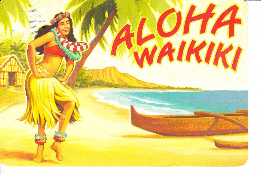 Гавайцы АЛОХА
