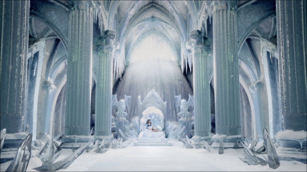 Замок снежной королевы Тронный зал