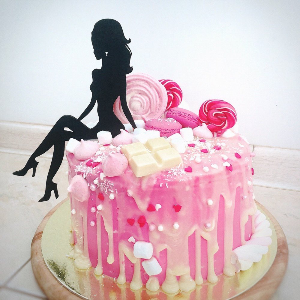 Торт на день рождения девушке