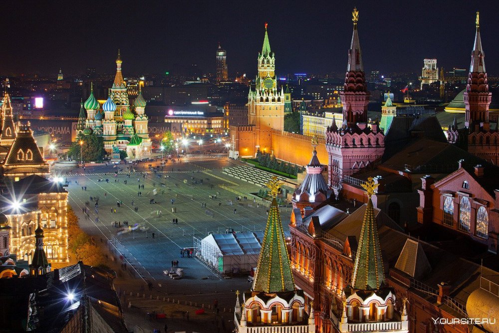 Московский Кремль, красная площадь, собор Василия Блаженного