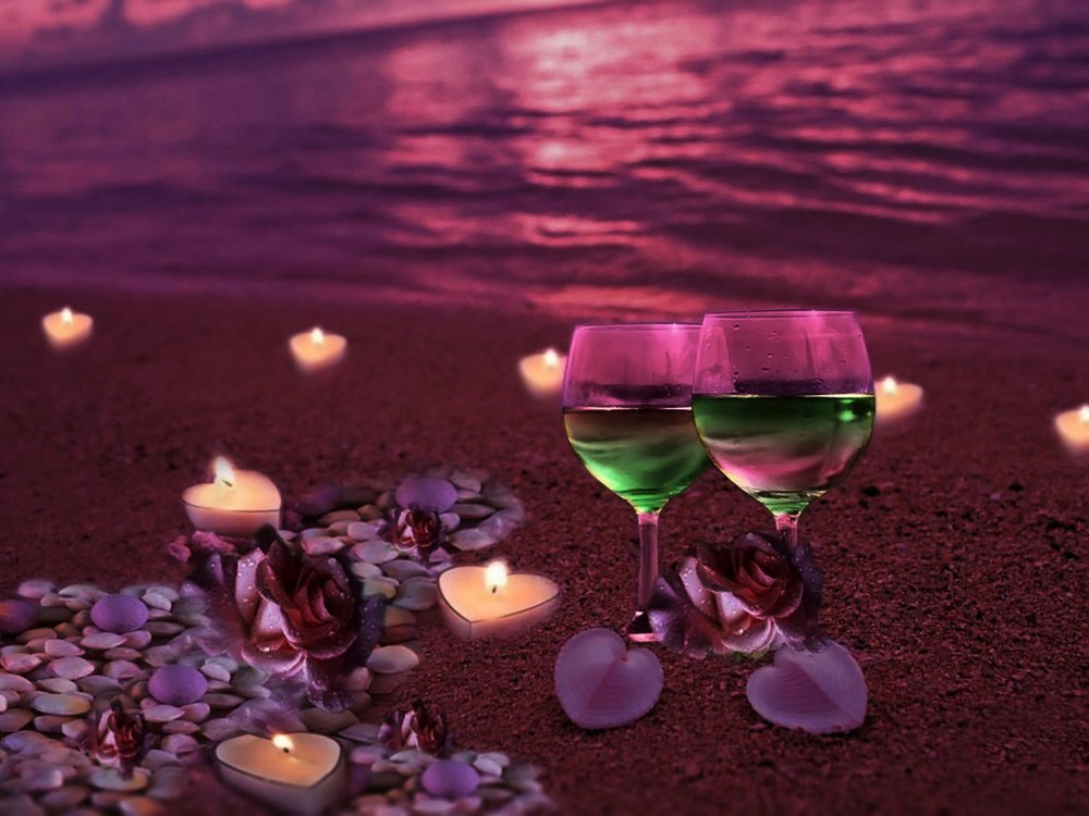 Романтический вечер у моря
