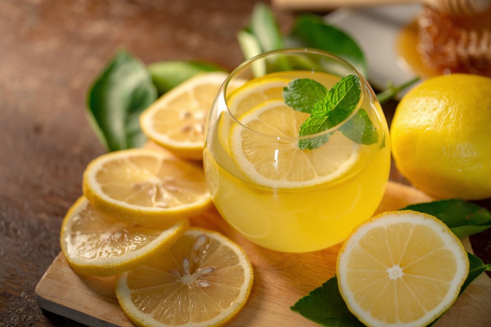 Лимонад лимон мята