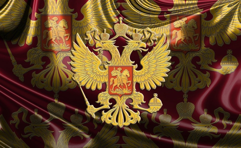 Герб Российской империи арт стилизованный