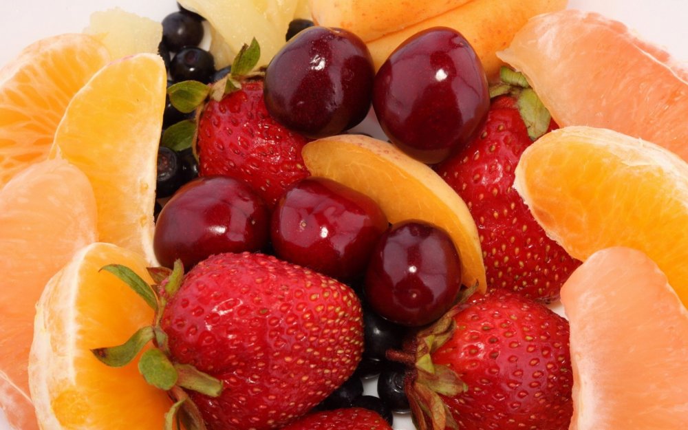 Картинки на рабочий стол фрукты и ягоды