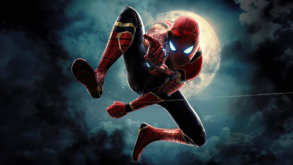 Marvel человек паук Майлз Моралес 4k
