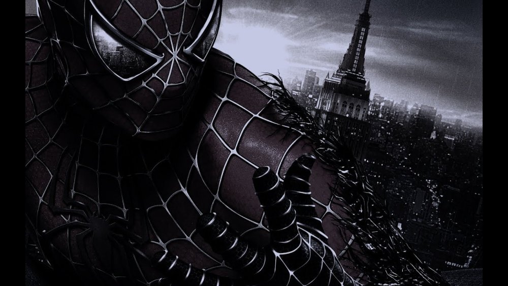 Spider man ps4 Dark Suit