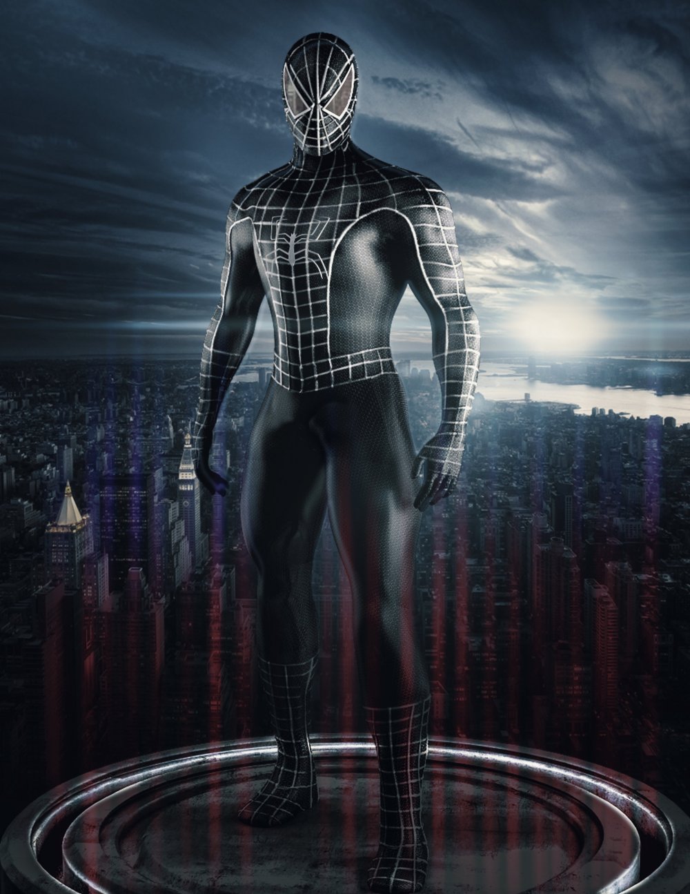Человек паук Black Suit