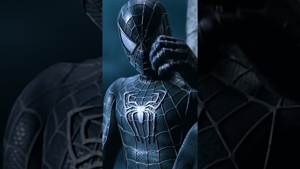 Черный Спайдермен и человек паук
