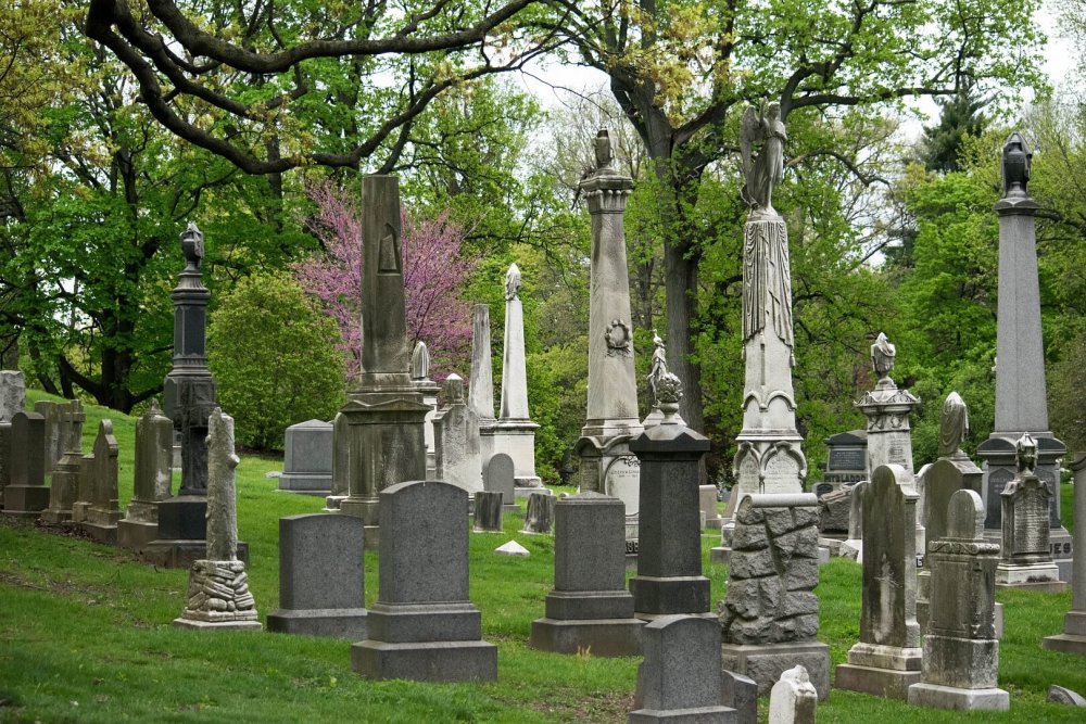 Готическое кладбище