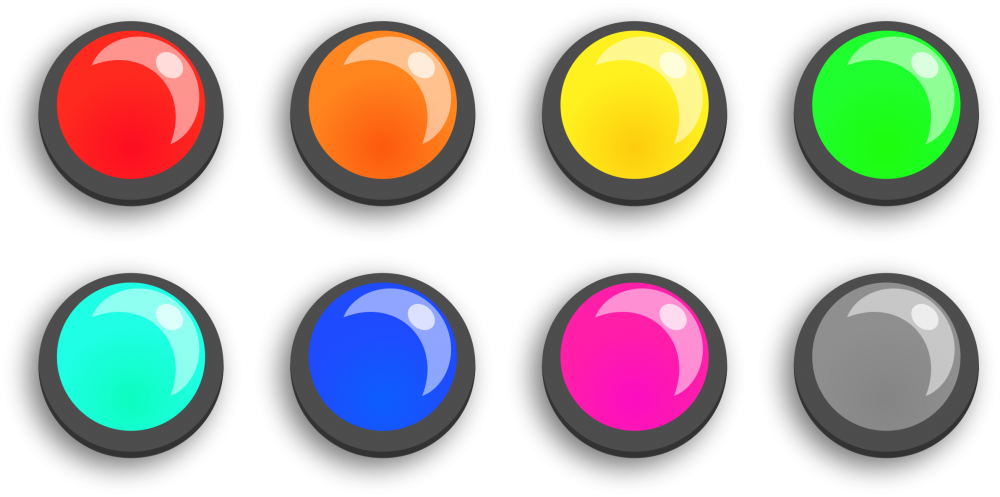 Разноцветные кнопки