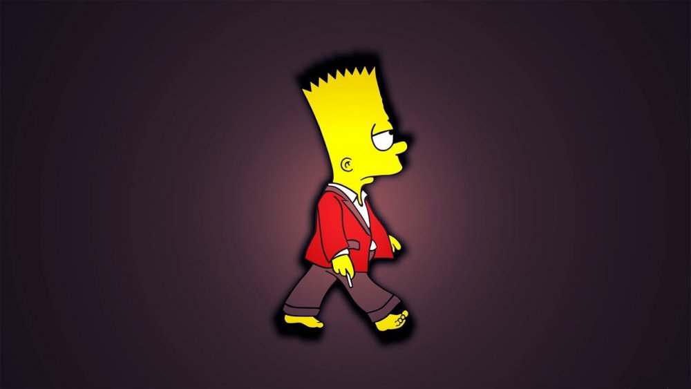 Барт симпсон на айфон