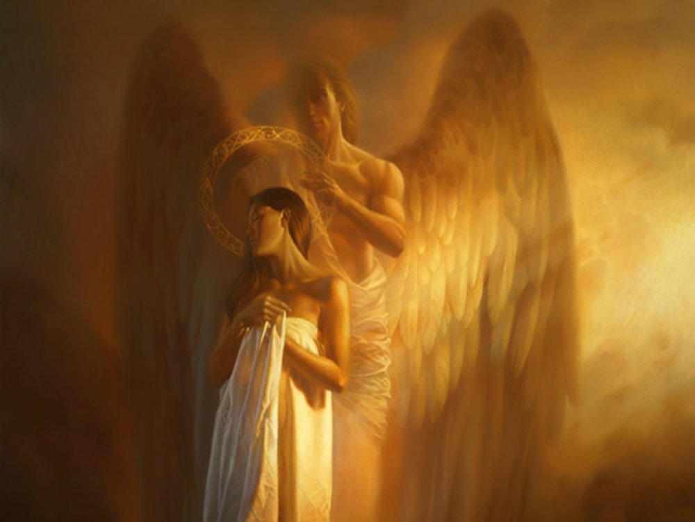 Изображение ангела-хранителя