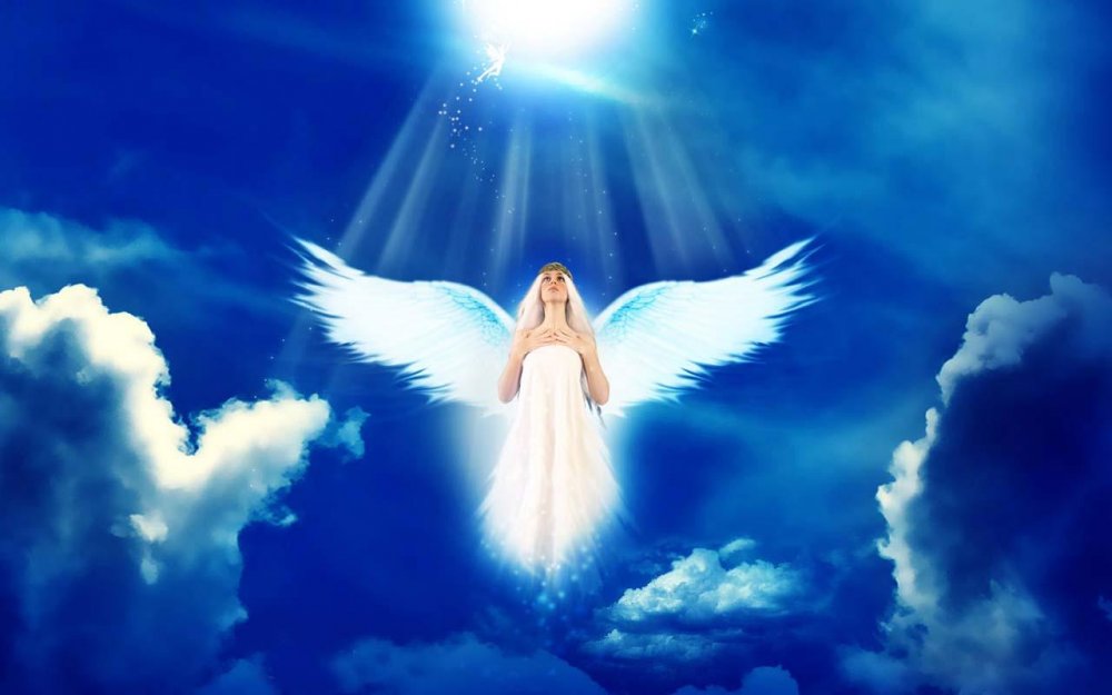 Ангел в небесах