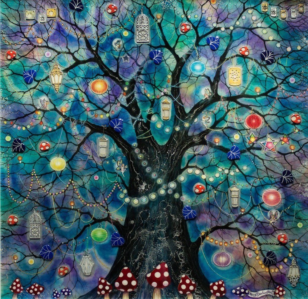 Декоративное сказочное дерево