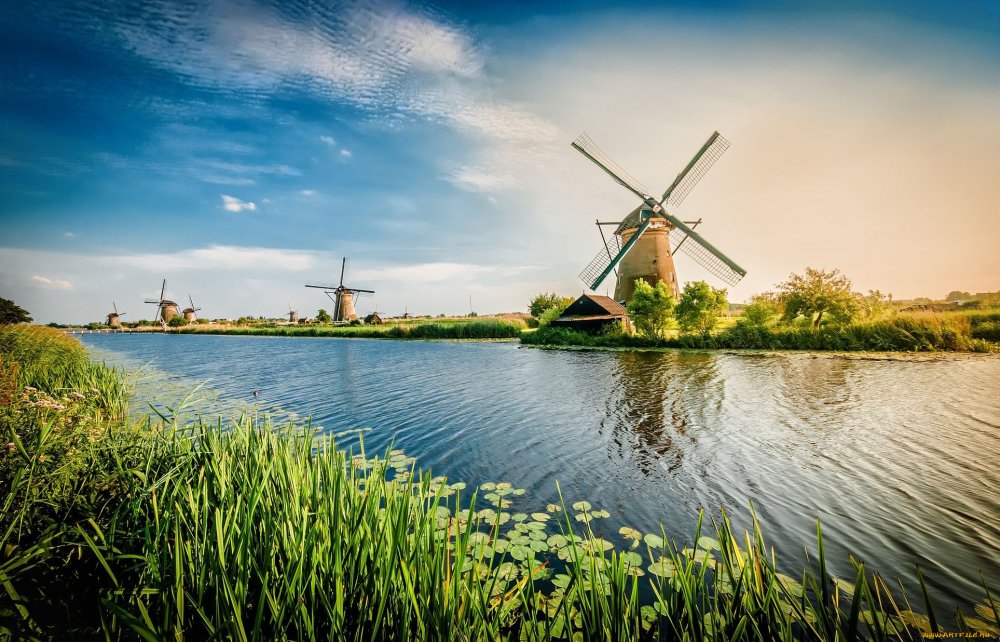 Нидерланды мельницы